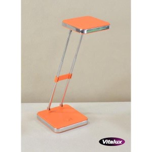 DEL-727 LED 2,5W 6000K pomarańczowa lampa biurkowa