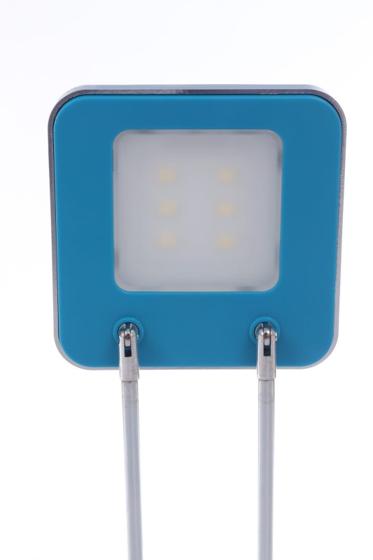 DEL-727 LED 2,5W 6000K niebieska lampa biurkowa