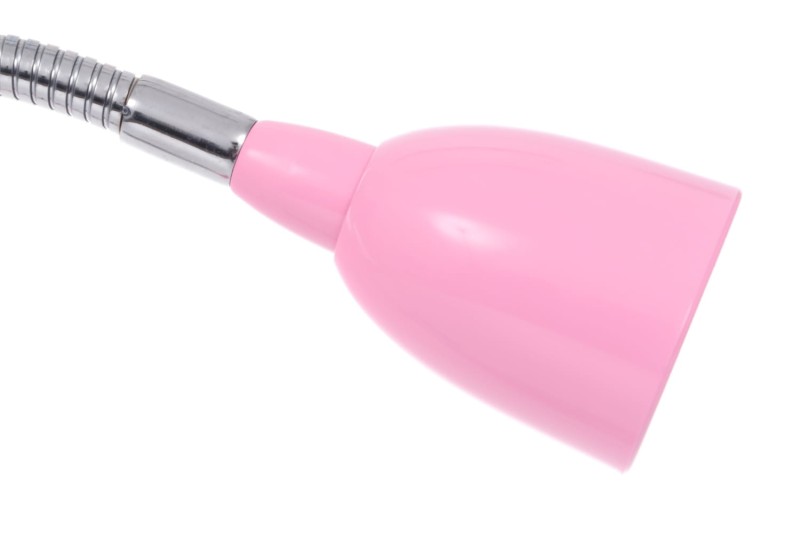 DEL-1415  LED 2,5W 6500K różowa lampa biurkowa