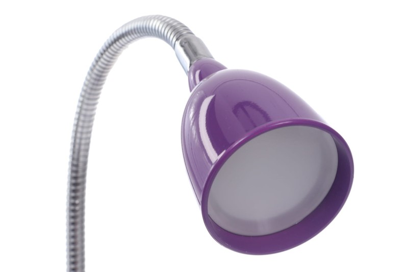 DEL-1415  LED 2,5W 6500K fiolet lampa biurkowa