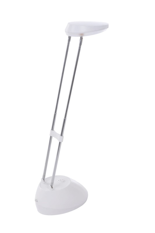DEL-1316  LED 3W 6500K biała lampka biurkowa