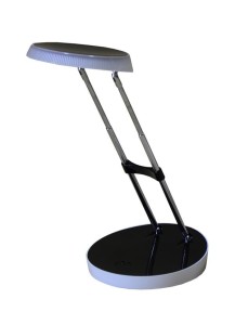 DEL-1308 LED 2,5W 6500K czarna lampka biurkowa