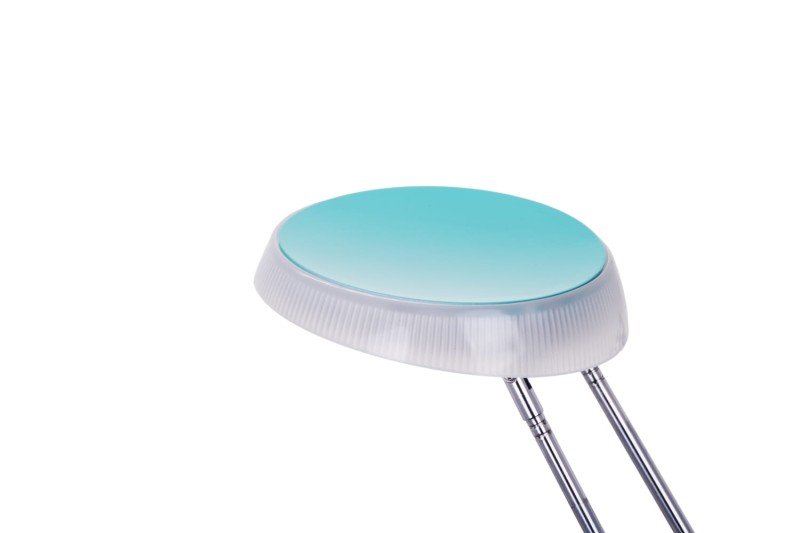 DEL-1308  LED 2,5W 6500K turkus lampka biurkowa