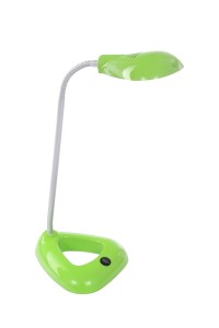DEL-1128 LED 3W 6500K zielona lampka biurkowa 