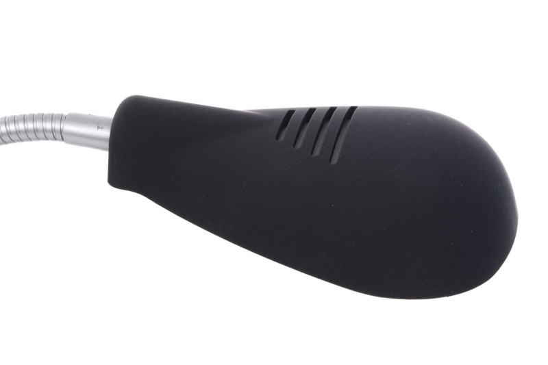 DEL-1128 LED 3W 6500K  czarna lampka biurkowa hurt