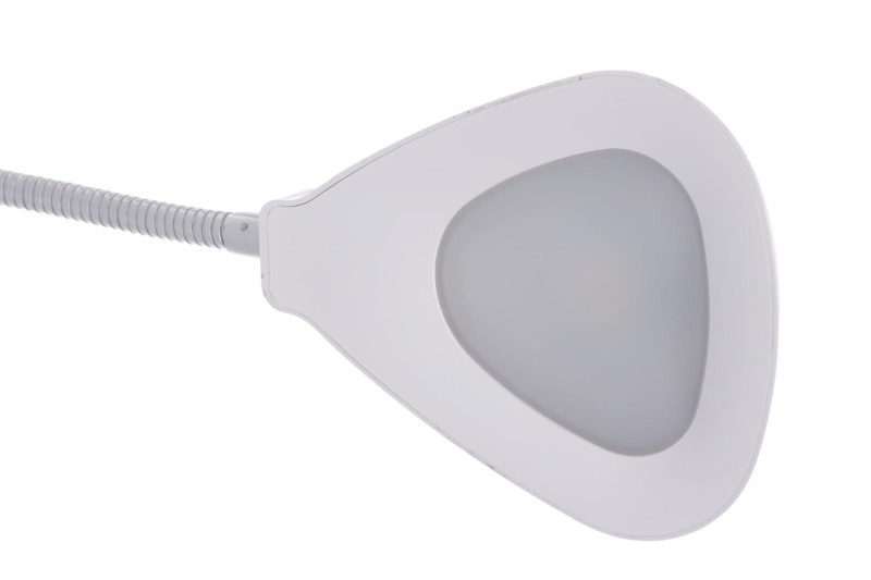 DEL-1128 LED 3W 6500K  biała lampka biurkowa hurt