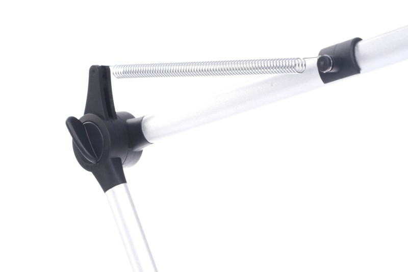 DEL-1042 LED 3W 6500K srebrna lampa biurkowa