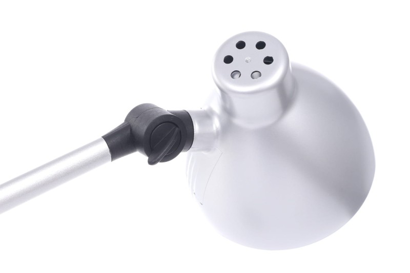DEL-1042 LED 3W 6500K srebrna lampa biurkowa