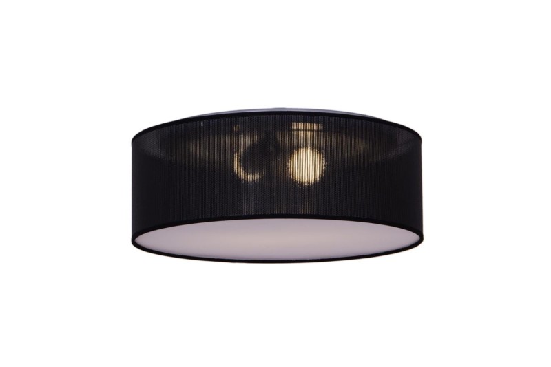 SAVERIA-400 black abażur ażurowy plafon
