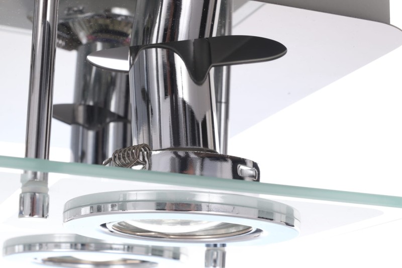 SANTIAGO-4 lampa plafon  LED GU10 4x6W b.ciepła
