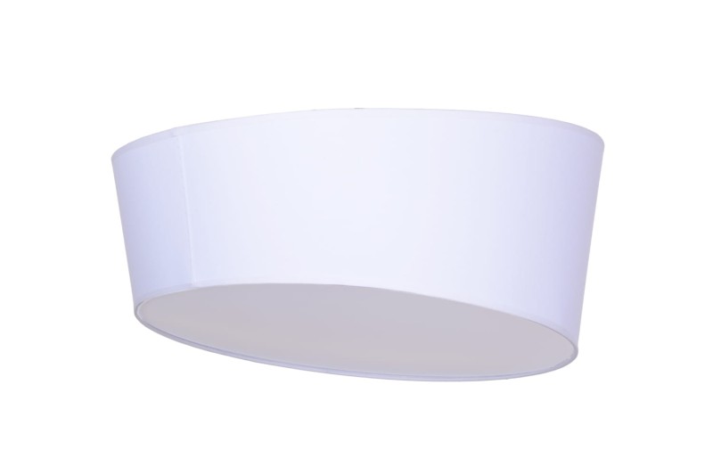 RAGAZZA-450 white plafon abażur