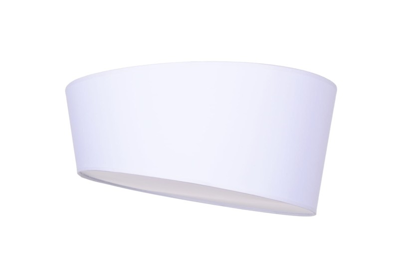 RAGAZZA-450 white plafon abażur