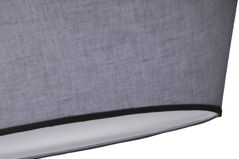 RAGAZZA-450 grey plafon abażur