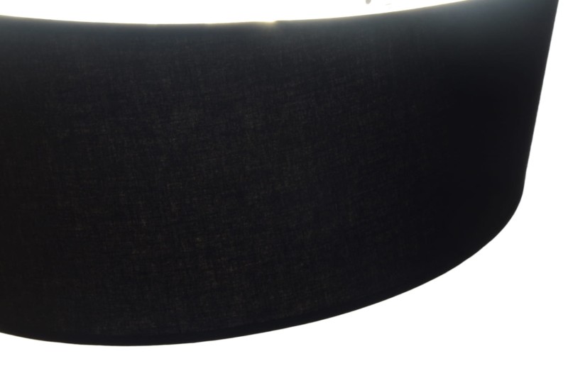 RAGAZZA-450 black abażur plafon