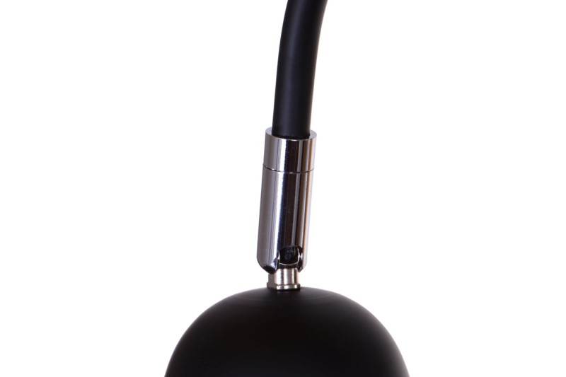MONTREAL T – czarny mat/chrom  lampa stołowa E27
