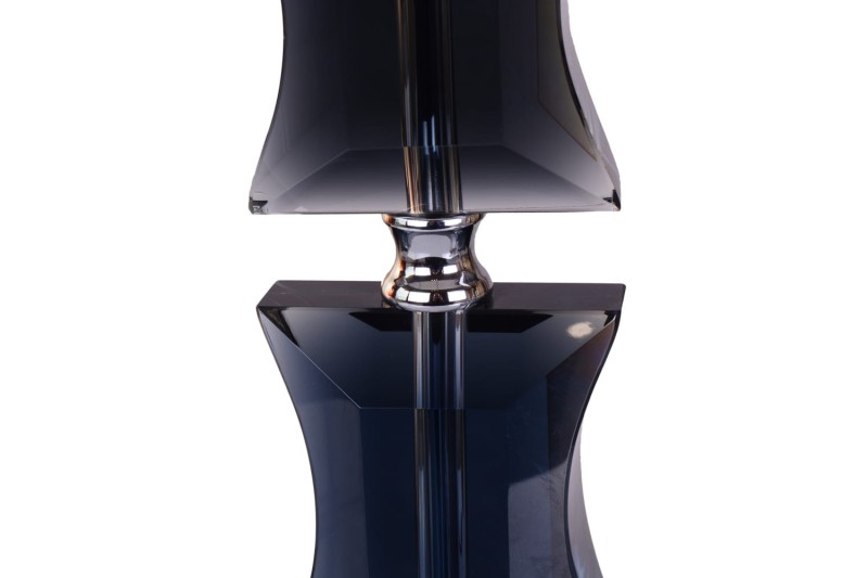 OXFORD extra desingn black cristal lampa stołowa