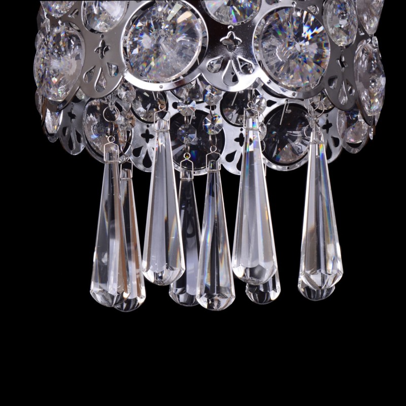 OLIVIA 200 kryształ chrom lampa wisząca