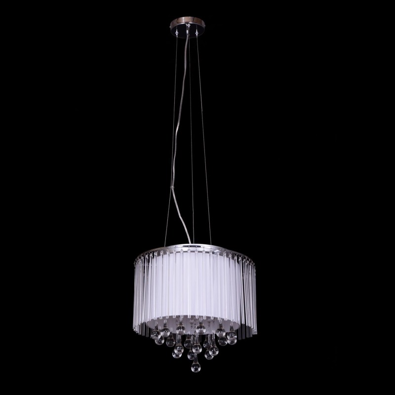 MONTANA kryształ biały lampa zwis 3*E27