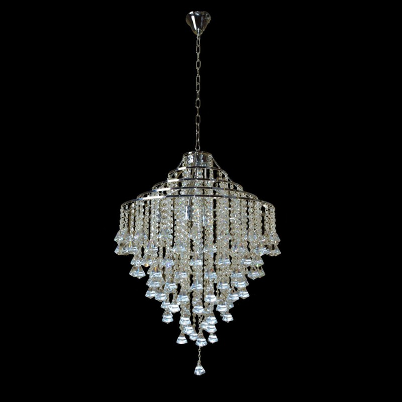 CARACAS 600 chrome lampa zwis 5*E14