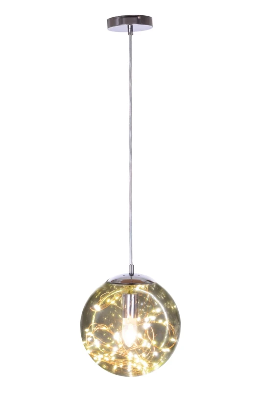 TERRA-D miedź lampa wisząca E27+LED 250mm