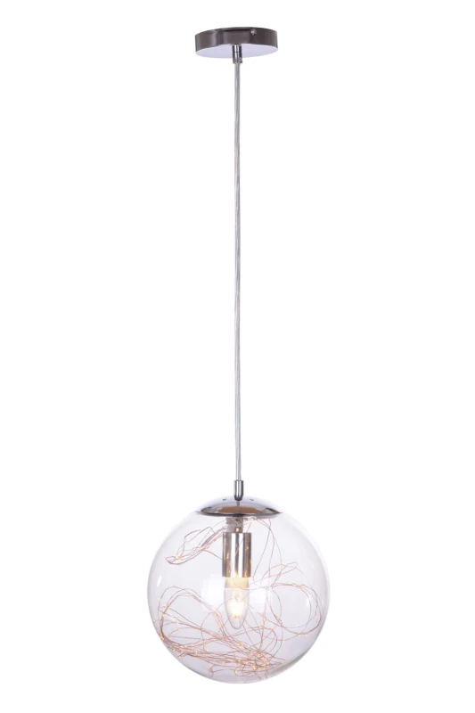 TERRA-D miedź lampa wisząca E27+LED 250mm