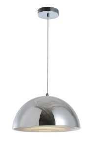 TATUM-300CH chrom stylowa lampa wisząca klosz metalowy  Ø30cm  ↕150cm 1xE27 