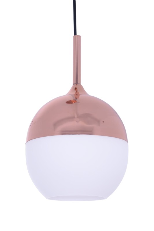 ROSA miedź lampa zwis pojedynczy