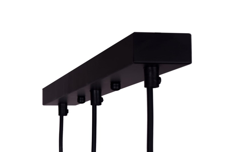 RIO-3 czarny+biały klosz lampa wisząca