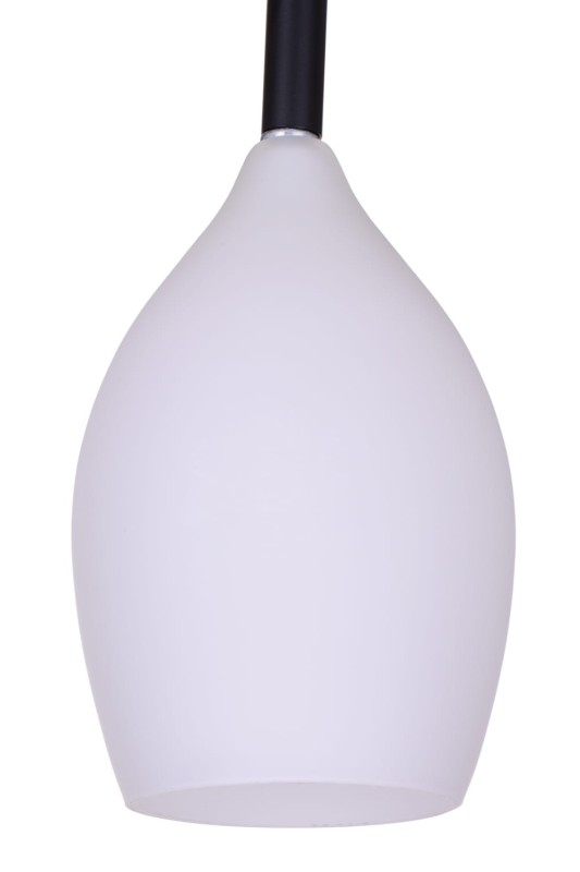 RIO-1 czarny+biały klosz lampa wisząca