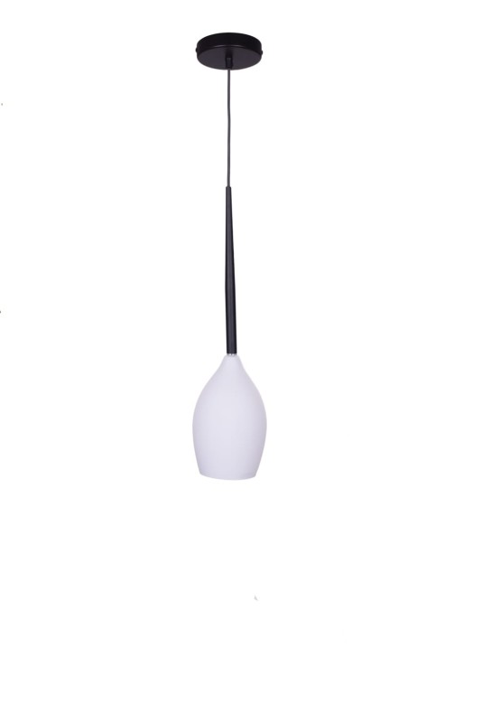 RIO-1 czarny+biały klosz lampa wisząca