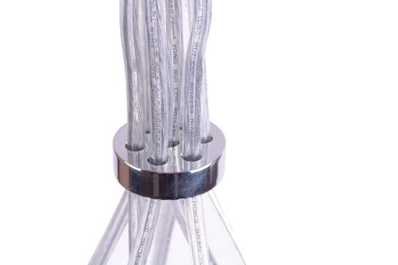 NEVA-7 chrom kula lampa zwis 7xE27