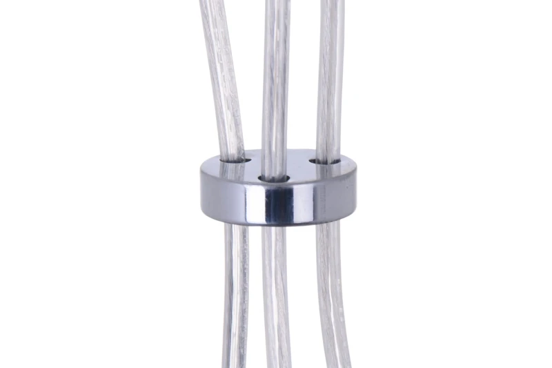 NEVA-3 chrom kula lampa zwis 3xE27