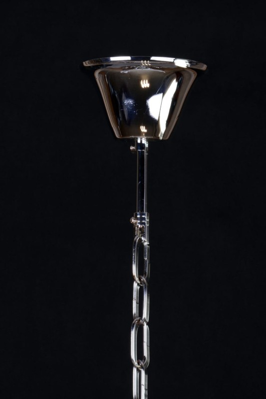 MAXIME chrom stylowa i nastrojowa lampa wisząca żyrandol kryształowy świecznik styl glamour Ø58cm ↕125cm 6xE14 hurt