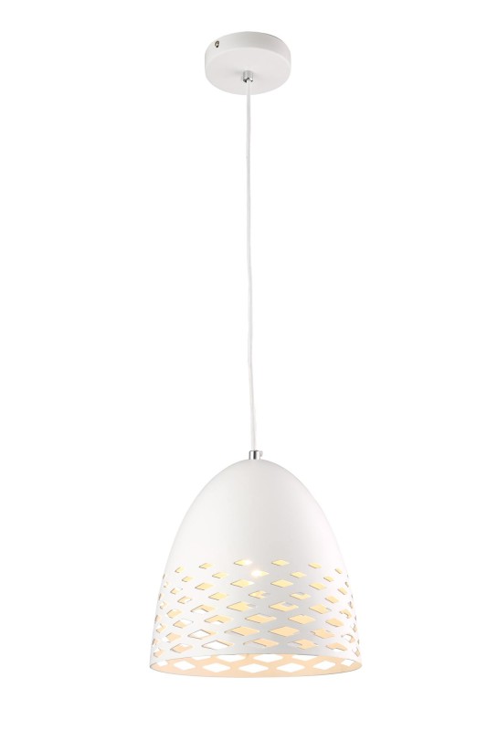 MALTA biała lampa ażurowa kuchenna metal NEW!