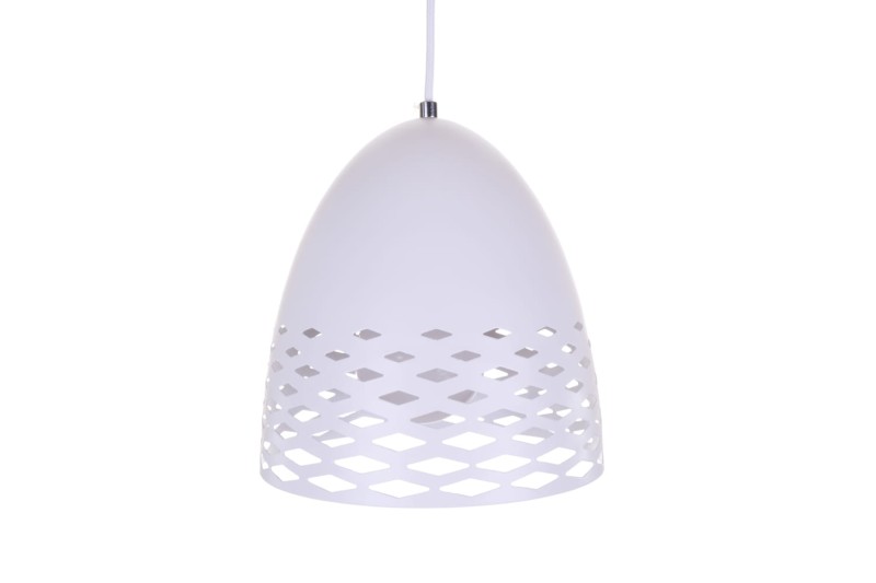 MALTA biała lampa ażurowa kuchenna metal NEW!