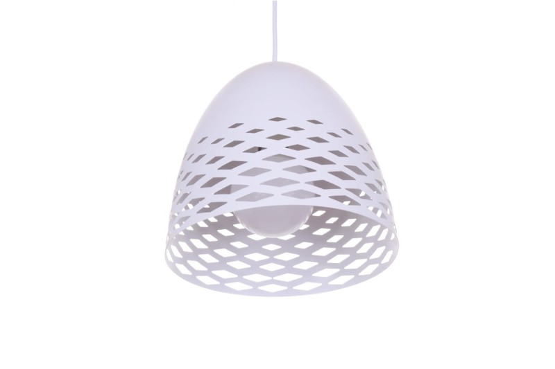 MALTA biała lampa ażurowa kuchenna metal NEW!