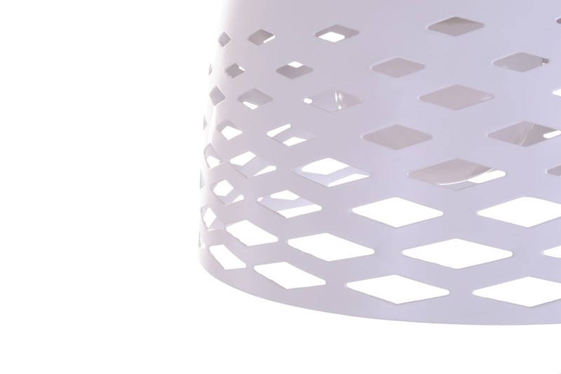 MALTA biała lampa ażurowa kuchenna metal NEW!