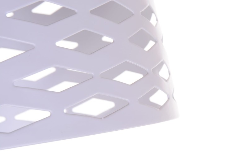 MALTA biała lampa ażurowa kuchenna metal NEW!