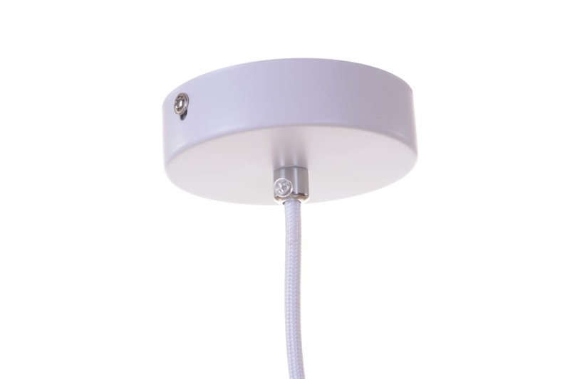 MALTA biała lampa ażurowa kuchenna metal NEW!