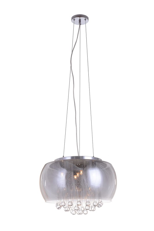LOTUS-5 szary lampa zwis G9-5*25W