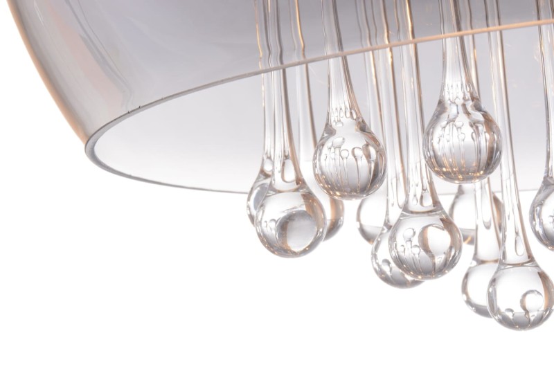 LOTUS-5 szary lampa zwis G9-5*25W