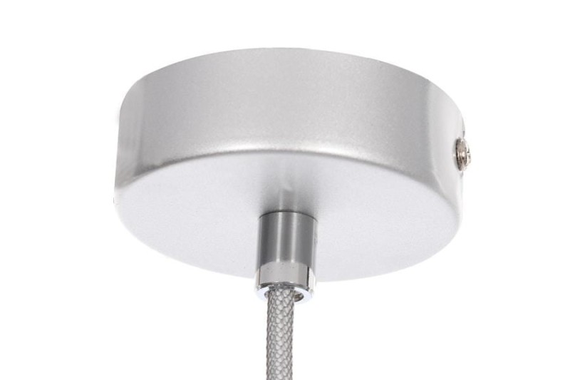 LORA-1 srebrna lampa wisząca do kuchni 1xE14