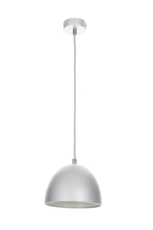 LORA-1 srebrna lampa wisząca do kuchni 1xE14