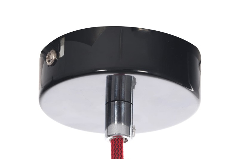 LORA-1 czarna lampa wisząca do kuchni 1xE14