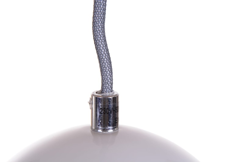 LORA-1 biała lampa wisząca do kuchni 1xE14
