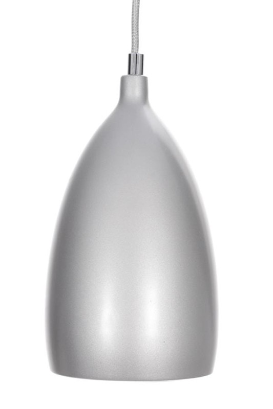 LOM-1 srebrna lampa wisząca kuchnia lobby 1xE14