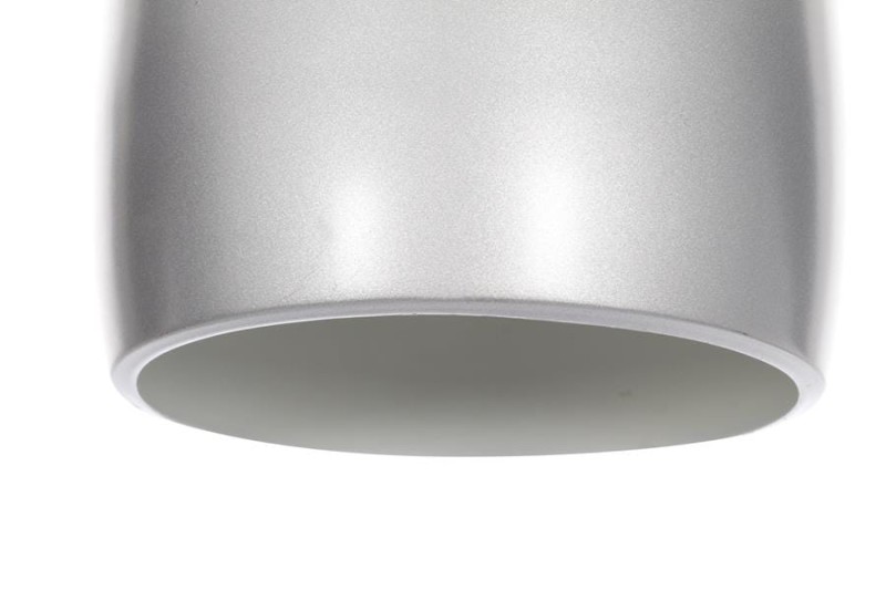 LOM-1 srebrna lampa wisząca kuchnia lobby 1xE14