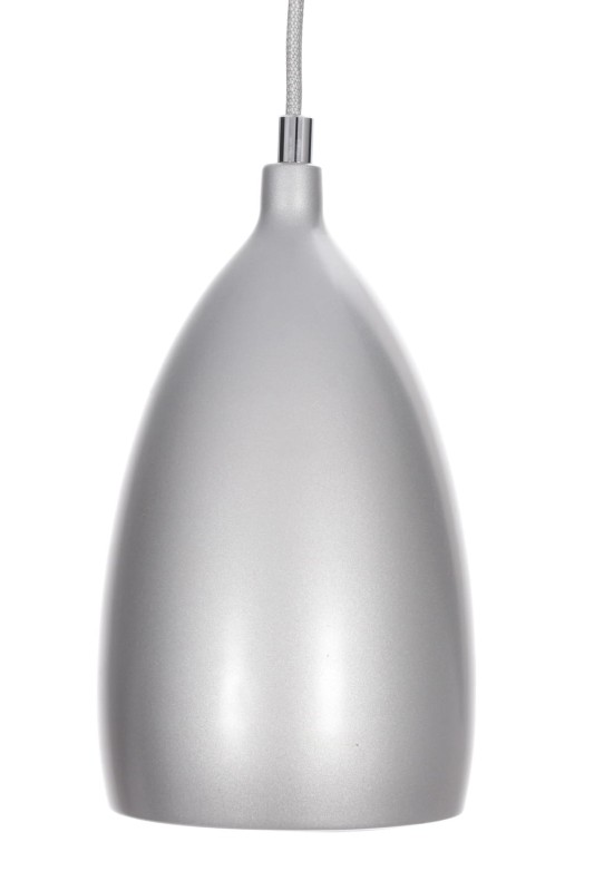 LOM-1 srebrna lampa wisząca kuchnia lobby 1xE14