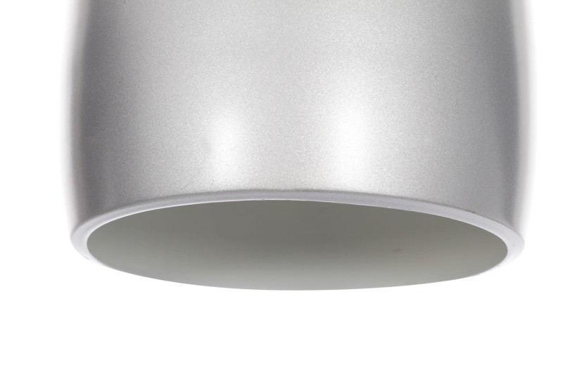 LOM-1 srebrna lampa wisząca kuchnia lobby 1xE14