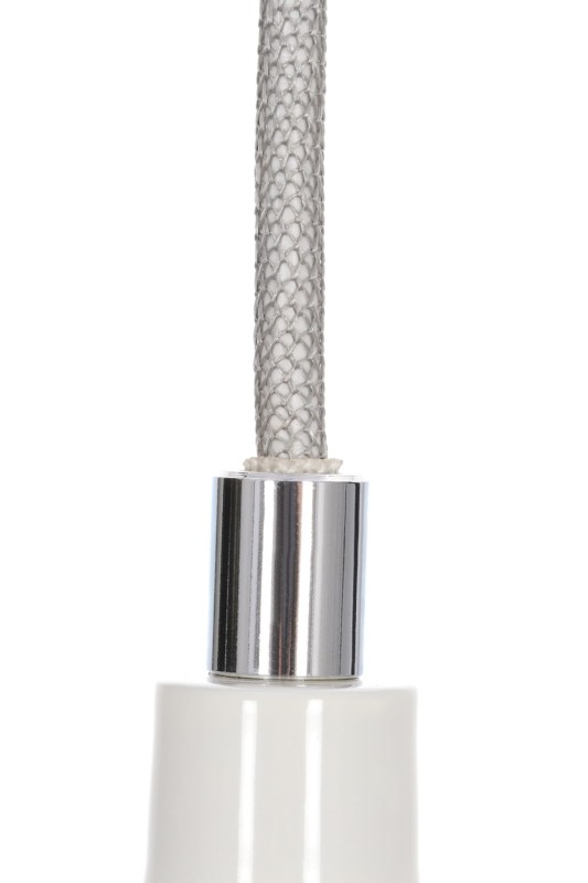 LOM-1 biała lampa wisząca kuchnia lobby 1xE14